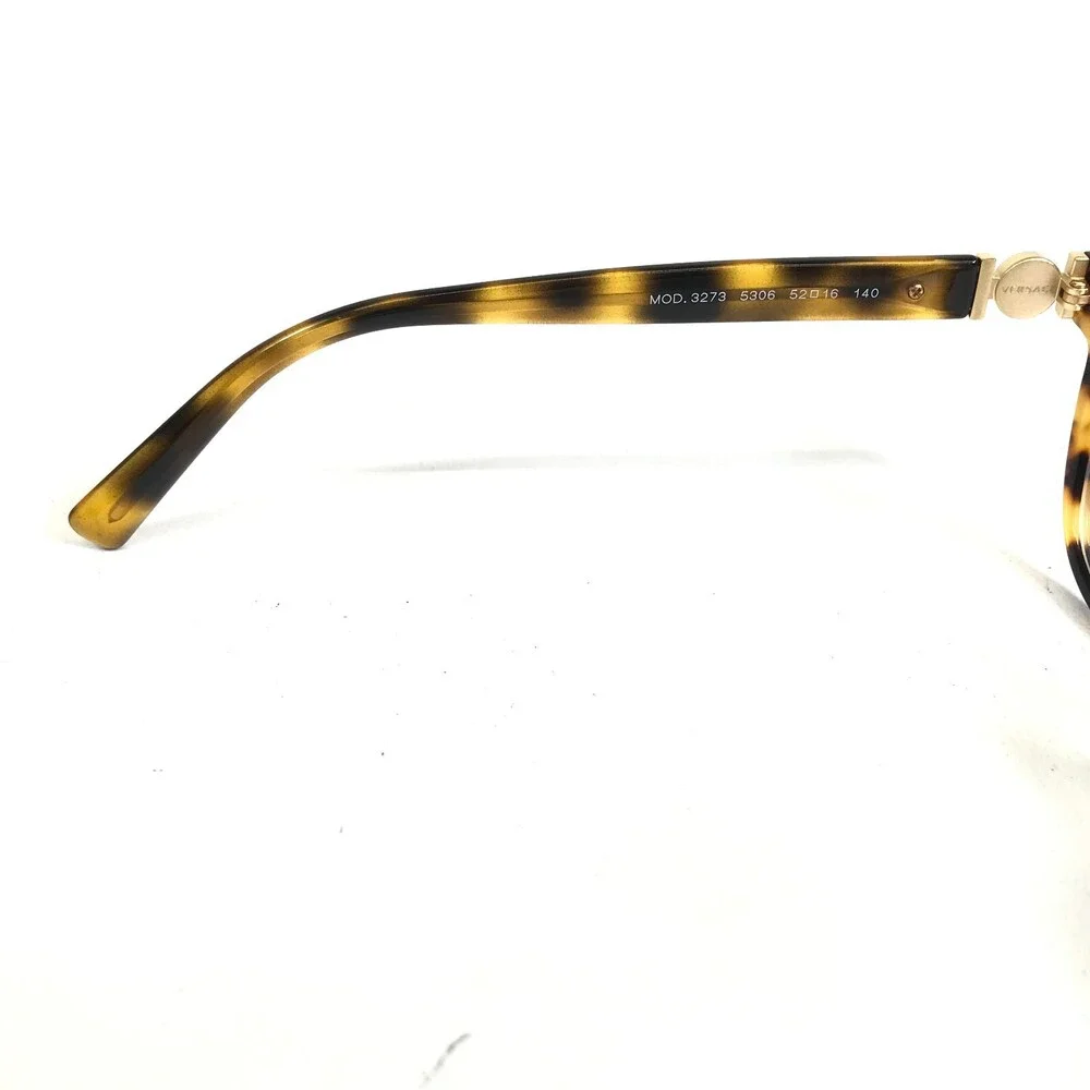 Versace Eyeglasses Frames MOD. 3273 5306 Brown Tortoise Gold Cat Eye 52-16-135